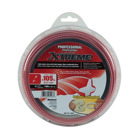 Arnold Arnold Xtreme Professional Grade 0.105 in. D X 165 ft. L Trimmer Line 490-031-0039